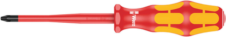 Tournevis VDE isolé pour vis cruciformes, avec lame à diamètre réduit 162 iSS PH 2 x 100 mm WERA - 05020133001
