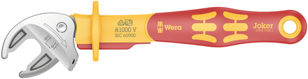 Clé à fourche auto-ajustable 6004 Joker VDE L Wera - 05020153001
