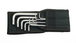 Jeu de clés mâles coudées, syst. impérial, acier inoxydable 3950/9 Hex-Plus WERA - 05022721001