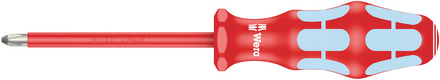 Tournevis isolé pour vis cruciformes PH, acier inoxydable 3162 i PH 2 x 100 mm WERA - 05022734001