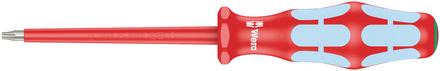 VDE Tournevis isolé pour vis TX, acier inox 3167 i TORX 9 x 80 mm Wera - 05022761001