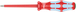 VDE Tournevis isolé pour vis TX, acier inox 3167 i TORX 9 x 80 mm Wera - 05022761001