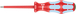 VDE Tournevis isolé pour vis TX, acier inox 3167 i TORX 15 x 80 mm Wera - 05022763001