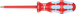 VDE Tournevis isolé pour vis TX, acier inox 3167 i TORX 25 x 100 mm Wera - 05022765001