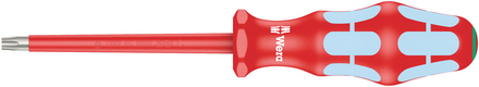 VDE Tournevis isolé pour vis TX, acier inox 3167 i TORX 30 x 100 mm Wera - 05022766001