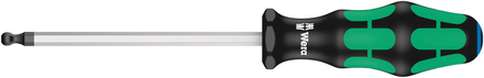 Tournevis hexagonal à tête sphérique 352 6,0 x 125 mm WERA - 05022820001