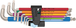 Jeu de clés mâles coudées, syst. impérial 3950/9 Hex-Plus Multicolour Imperial Stainless 1 Wera - 05022860001