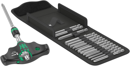 Etui d'embouts Kraftform Kompakt 400 RA Set 1 Wera - 05023471001