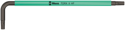 Multicolour Clés mâles coudées avec fonction de retenue 967 SL TORX HF 9 WERA - 05024171001