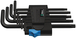 Clés mâles coudées TORX® HF avec fonction de retenue, BlackLaser 967/9 TORX HF 1 WERA - 05024244001