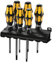 TORX® Jeu de tournevis Kraftform Wera : le tournevis-burin + Rack 977/6 TORX WERA - 05024410001