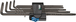 Clés mâles coudées avec fonction de retenue, version longue 967/9 TORX XL HF 1 WERA - 05024450001