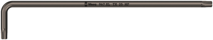 Clés mâles coudées avec fonction de retenue, version longue 967 XL HF TORX 25 WERA - 05024456001