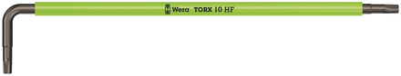Clés mâles coudées avec fonction de retenue, version longue 967 SXL HF TORX 10 WERA - 05024473001