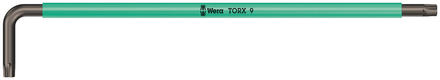 Clés mâles coudées TORX® Multicolour, version longue 967 SXL TORX 9 WERA - 05024482001