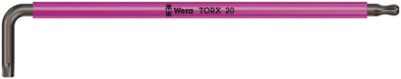 Clés mâles coudées TORX® Multicolour, version longue 967 SPKXL TORX 20 WERA - 05024485001