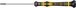 Tournevis Kraftform Micro pour vis à fente 1578 A ESD Micro 0,40 x 2,5 x 80 mm WERA - 05030104001