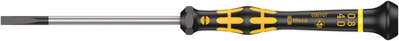 Tournevis Kraftform Micro pour vis à fente 1578 A ESD Micro 0,80 x 4,0 x 80 mm WERA - 05030107001