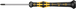 Tournevis Kraftform Micro pour vis cruciformes PZ 1555 ESD Micro PZ 0 x 60 mm WERA - 05030115001