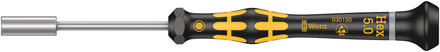 Tournevis ESD à douille Kraftform Micro 1569 ESD Micro 5,0 x 60 mm WERA - 05030150001