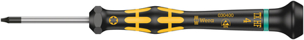 Tournevis Micro ESD avec fonction de retenue 1567 ESD Micro HF TX 4 x 40 mm WERA - 05030400001