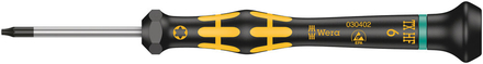 Tournevis Micro ESD avec fonction de retenue 1567 ESD Micro HF TX 6 x 40 mm WERA - 05030402001
