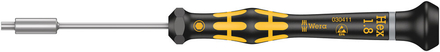 Tournevis ESD à douille Kraftform Micro 1569 ESD Micro 1,8 x 60 mm WERA - 05030411001