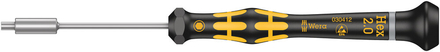 Tournevis ESD à douille Kraftform Micro 1569 ESD Micro 2,0 x 60 mm WERA - 05030412001