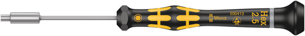 Tournevis ESD à douille Kraftform Micro 1569 ESD Micro 2,5 x 60 mm WERA - 05030413001
