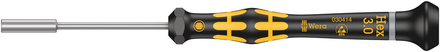 Tournevis ESD à douille Kraftform Micro 1569 ESD Micro 3,0 x 60 mm WERA - 05030414001