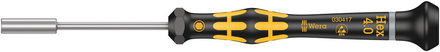Tournevis ESD à douille Kraftform Micro 1569 ESD Micro 4,0 x 60 mm WERA - 05030417001