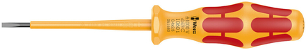 VDE Tournevis isolé pour vis à fente 1060 i 0,4 x 2,5 x 80 mm Wera - 05051580001