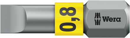 Embouts BTZ 800/1 BTZ 0,8 x 5,5 x 25 mm WERA - 05056064001