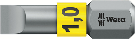 Embouts BTZ 800/1 BTZ 1,0 x 5,5 x 25 mm WERA - 05056066001