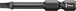 Embouts pour vis à empreinte carrée IMP DC Impaktor 868/4 IMP DC # 3 x 50 mm WERA - 05057672001