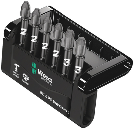 Bit-Check 6 PZ Impaktor 1 Bit-Check 6 PZ Impaktor 1 WERA - 05057692001