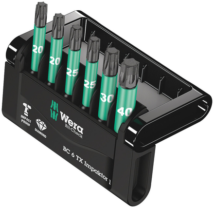 Bit-Check 6 TX Impaktor 1 Bit-Check 6 TORX Impaktor 1 WERA - 05057693001