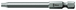 Embouts TORX® 867/4 Z TORX 8 x 70 mm WERA - 05060098001