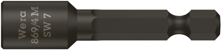 Douilles six pans, magnétiques 869/4 M 7,0 x 65 mm WERA - 05060220001