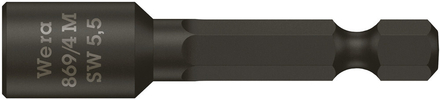 Douilles six pans, magnétiques 869/4 M 5,5 x 50 mm WERA - 05060420001