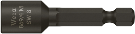Douilles six pans, magnétiques 869/4 M 8,0 x 50 mm WERA - 05060423001