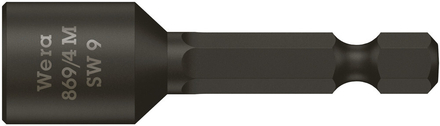 Douilles six pans, magnétiques 869/4 M 9,0 x 50 mm WERA - 05060424001
