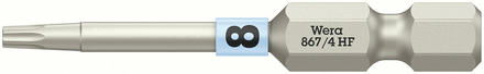Embout avec fonction de retenue pour vis TORX 867/4 TORX HF 8 x 50 mm Wera - 05060505001