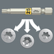 Embout avec fonction de retenue pour vis TORX 867/4 TORX HF 15 x 50 mm Wera - 05060507001