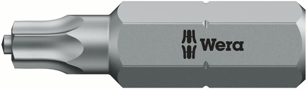 Embouts TORX® ZA (= avec goupille centrale) 867/1 ZA TX 25 x 25 mm WERA - 05066083001