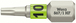 Embout avec fonction de retenue pour vis TORX 867/1 TORX HF 10 x 25 mm Wera - 05066140001