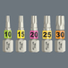 Embout avec fonction de retenue pour vis TORX 867/1 TORX HF 10 x 25 mm Wera - 05066140001