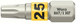 Embout avec fonction de retenue pour vis TORX 867/1 TORX HF 25 x 25 mm Wera - 05066143001