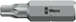 Embouts TORX® Z BO (= avec alésage) 867/1 Z BO TORX 20 x 25 mm WERA - 05066510001