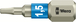 Embouts Hex-Plus, acier inoxydable 3840/1 TS Hex-Plus 1,5 x 25 mm WERA - 05071070001